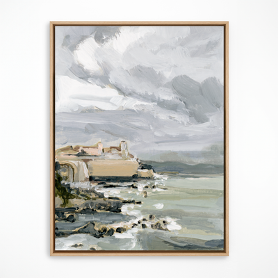 "Antibes Coast" Art Print