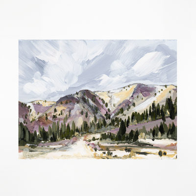 "Big Cottonwood" Art Print