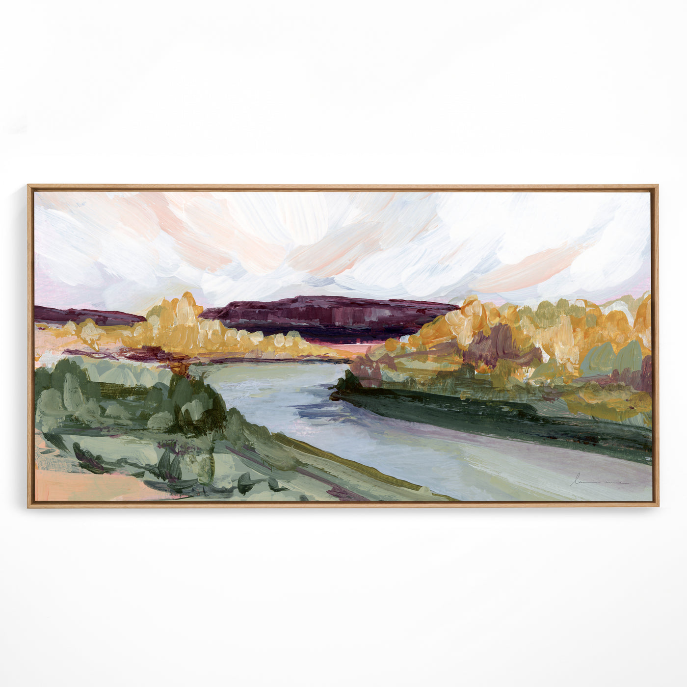 "Bluff River" Art Print