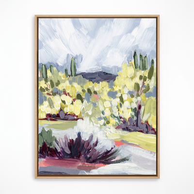 "Brush Desert II" Art Print