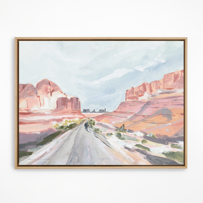 "Canyon Road" Art Print