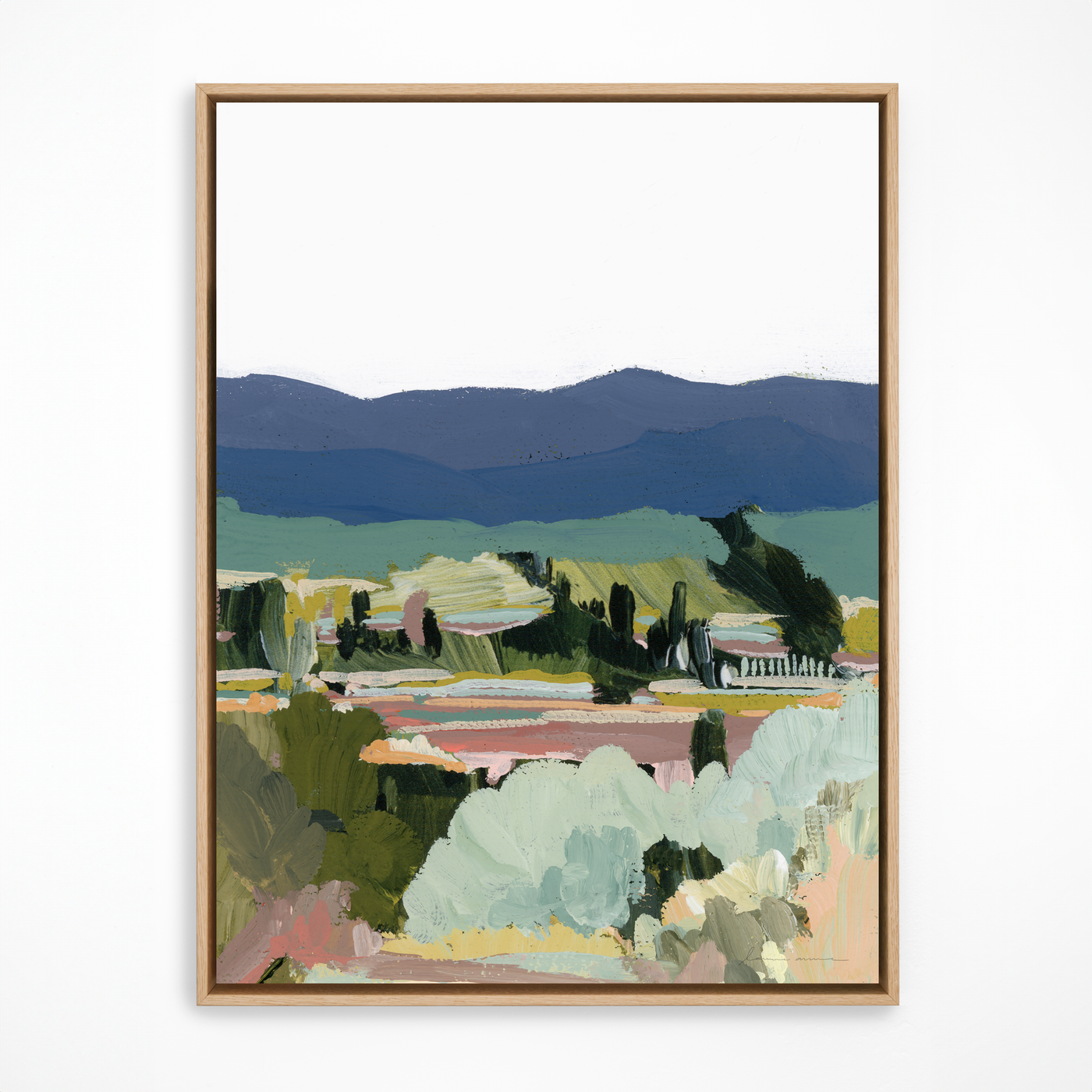 "Catalonia Hills" Art Print