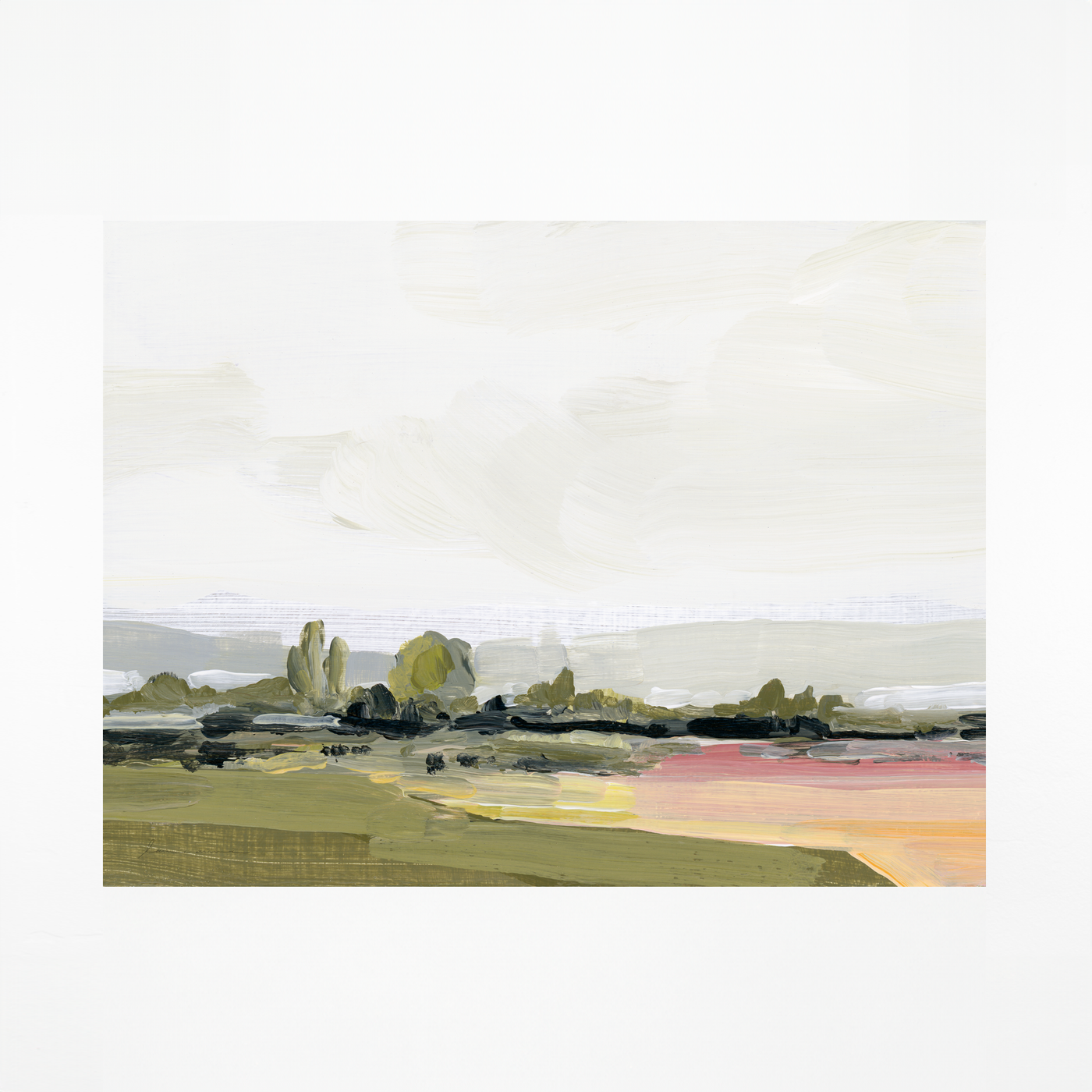 "Costa Brava Countryside" Art Print