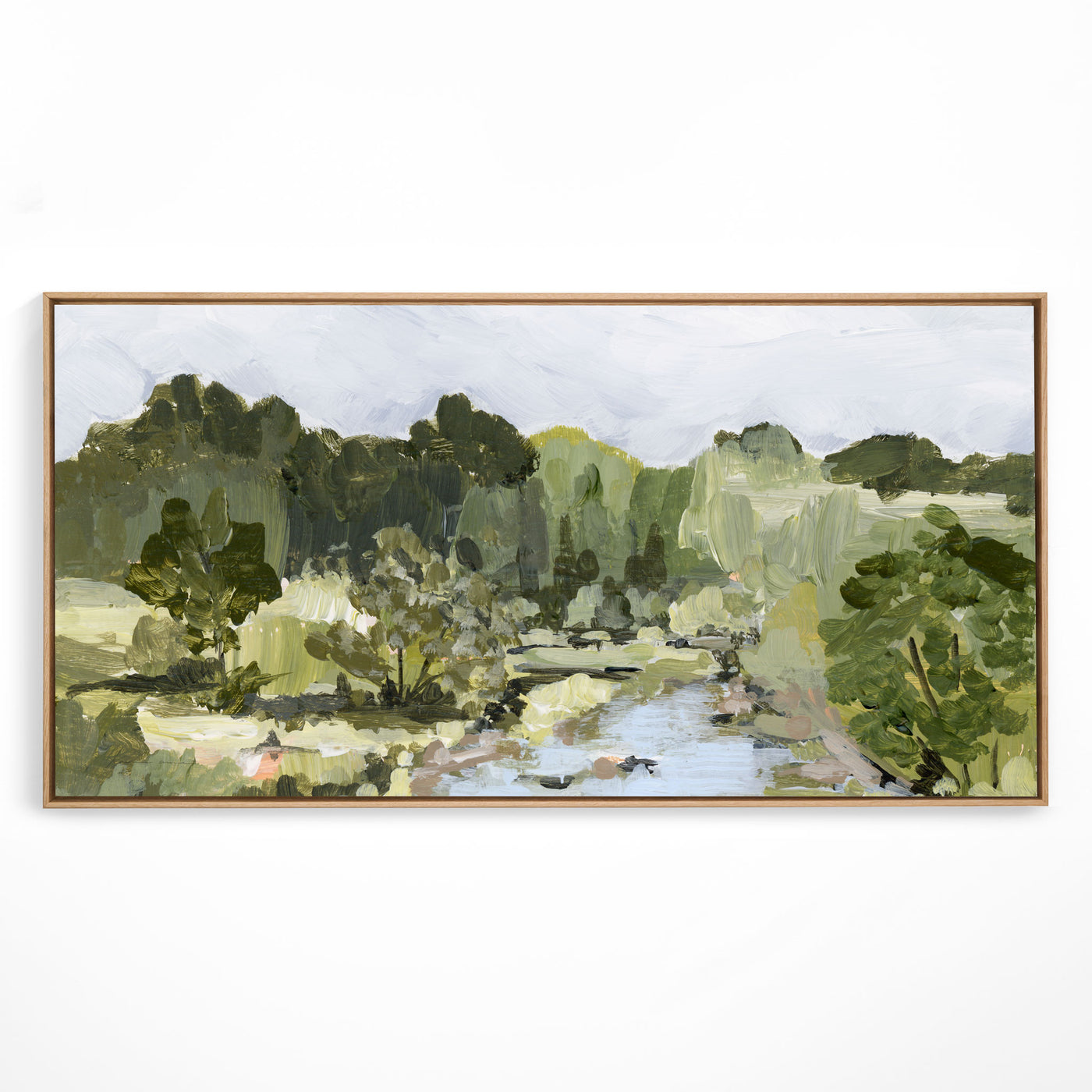 "Countryside Creek" Art Print