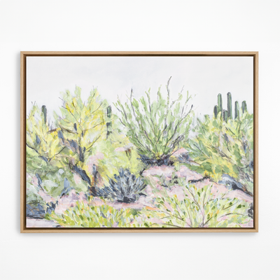 "Desert Plants" Art Print