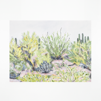 "Desert Plants" Art Print