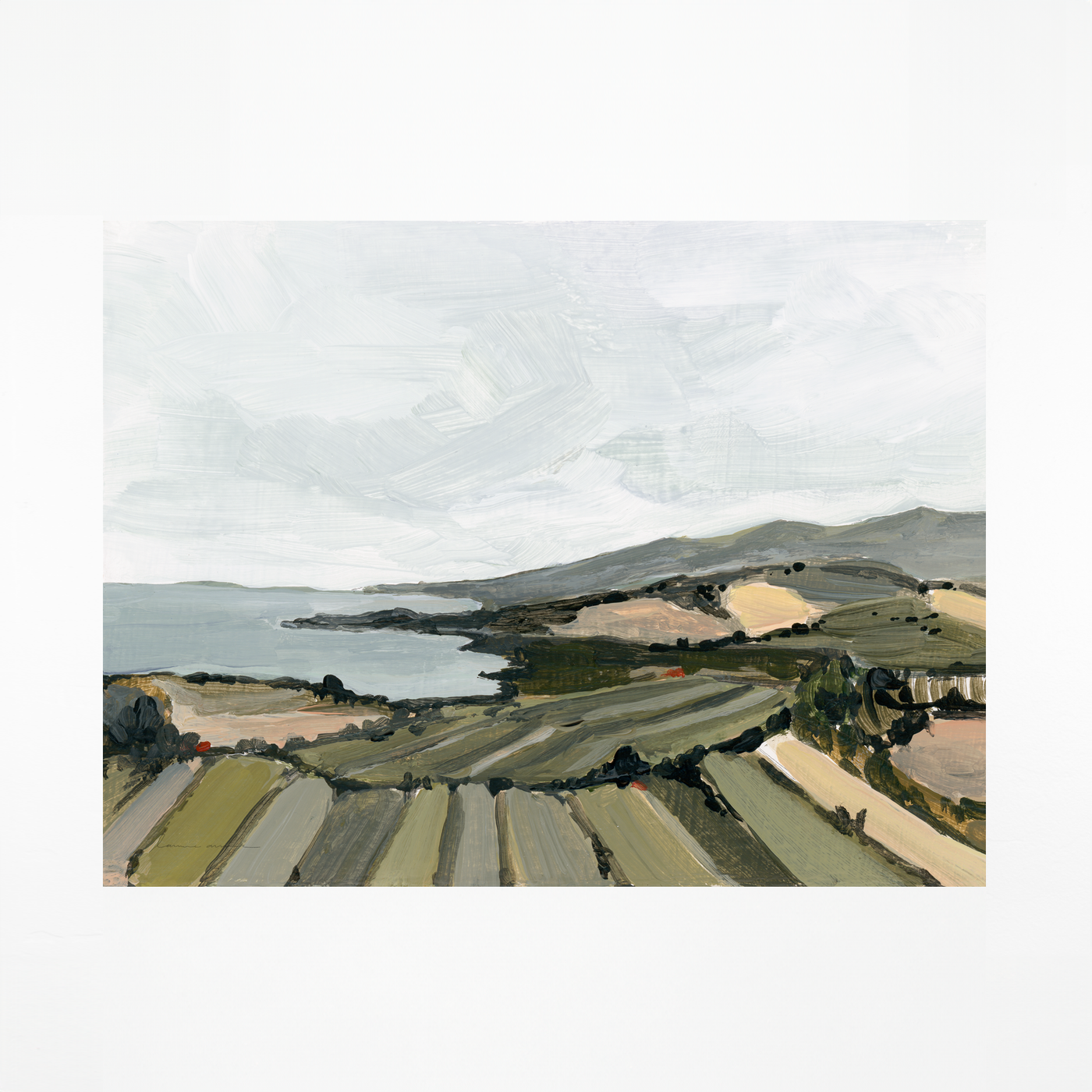 "French Coast" Art Print