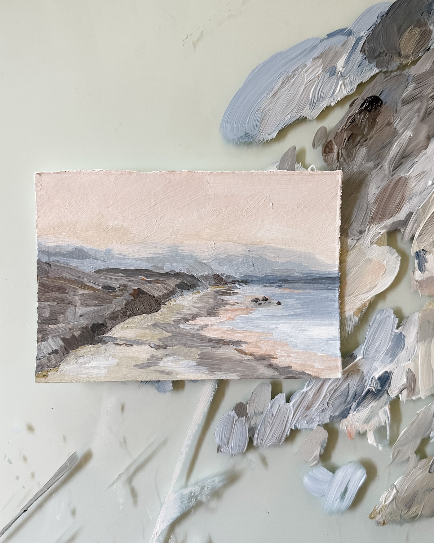 "Oregon Coast" Tiny Landscape