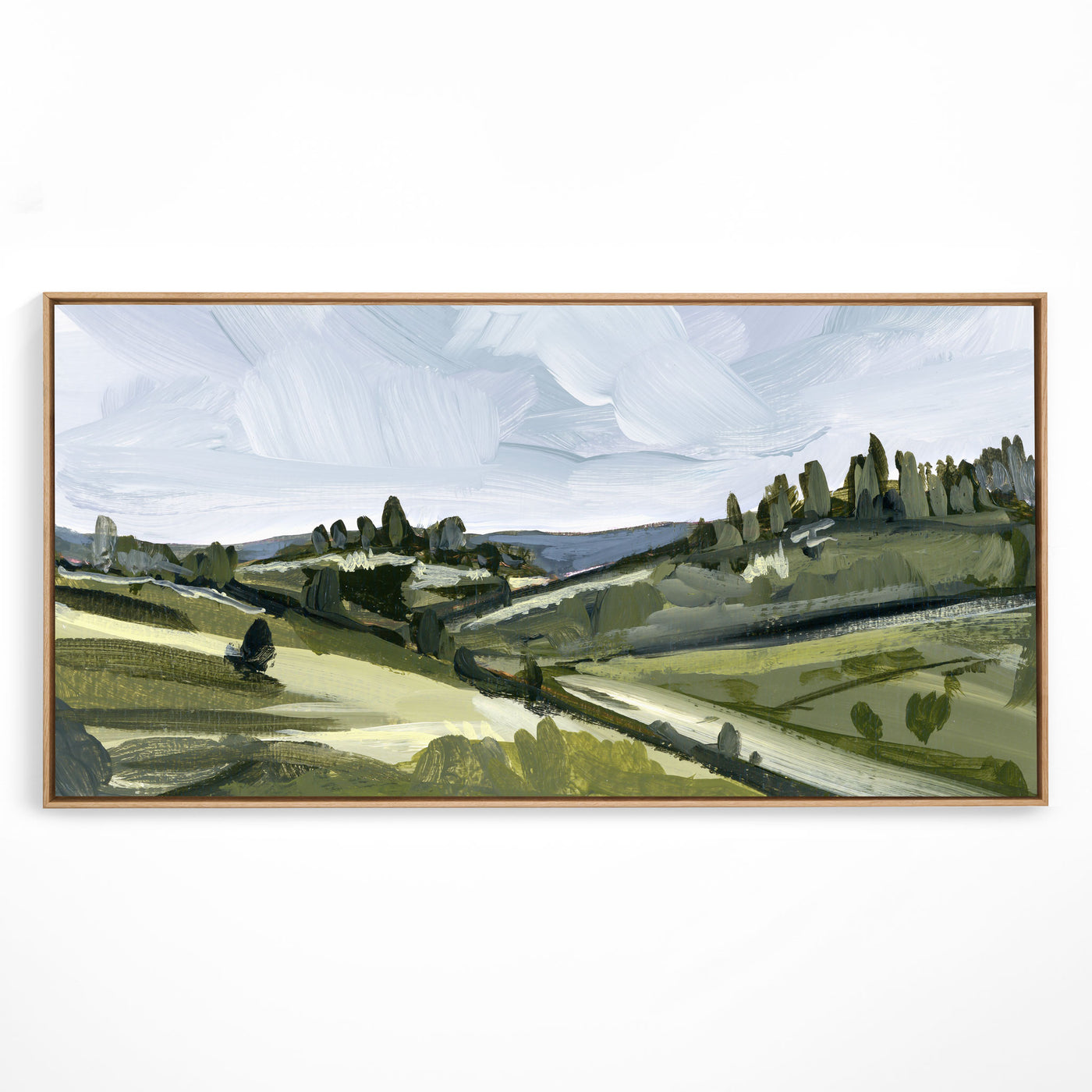 "Italian Hills" Art Print