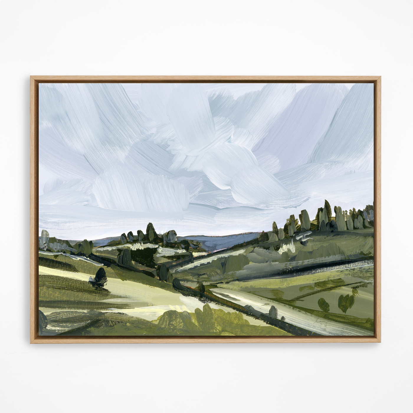 "Italian Hills" Art Print