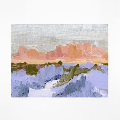 "Joshua Tree Jumbo Rocks" Art Print