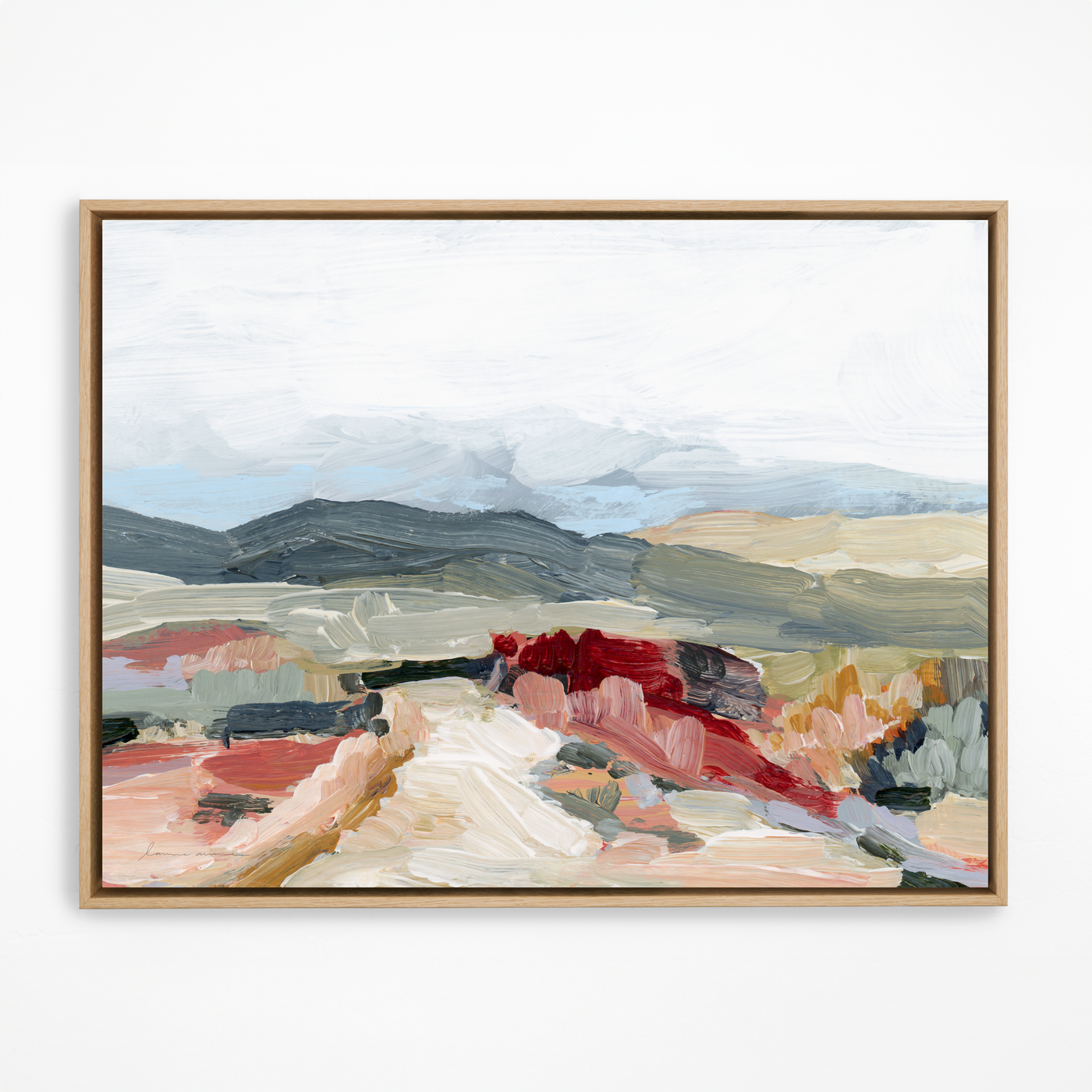 "Joshua Tree Mist" Art Print