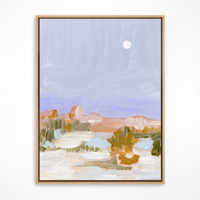 "Joshua Tree Moon" Art Print