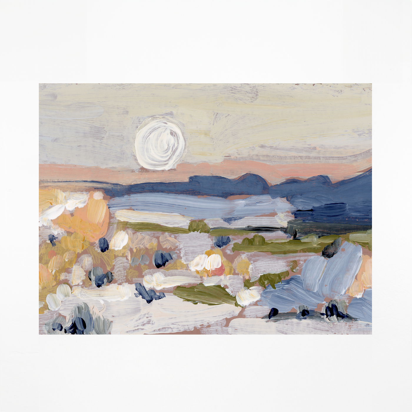 "Joshua Tree Sunset" Art Print