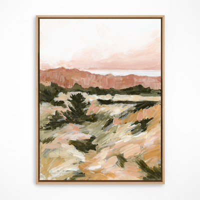 "Ochre Coast" Art Print