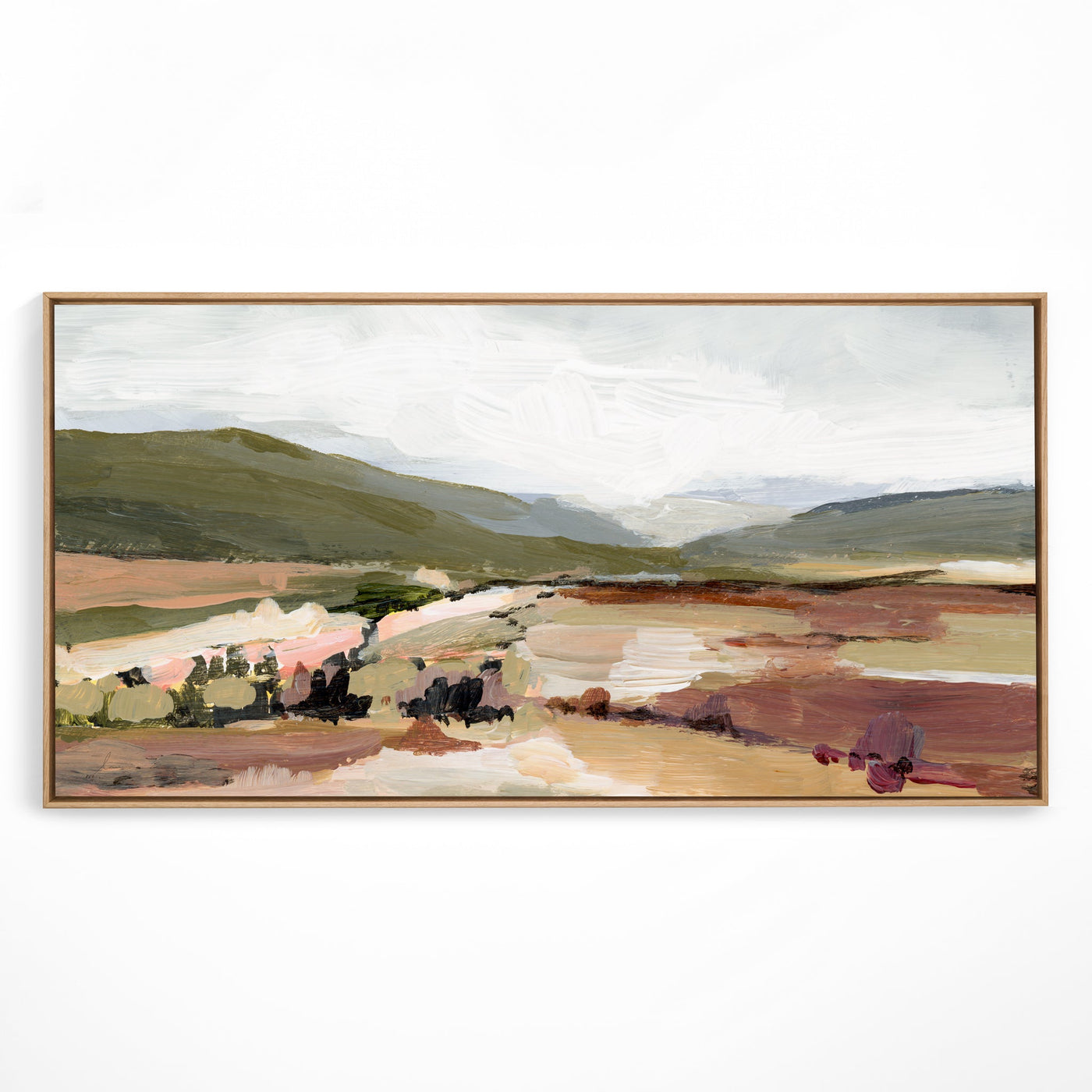 "Olive Hills" Art Print