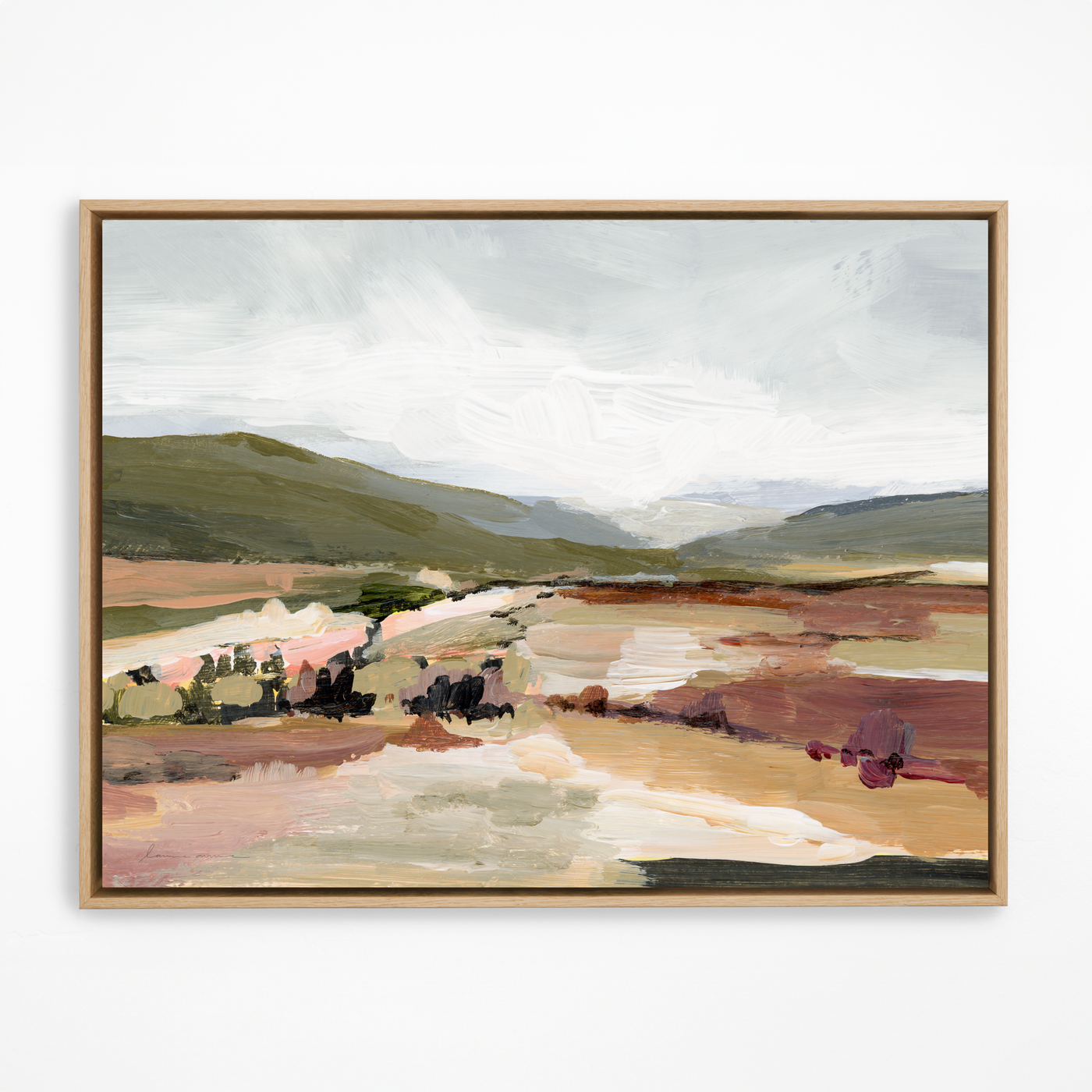 "Olive Hills" Art Print