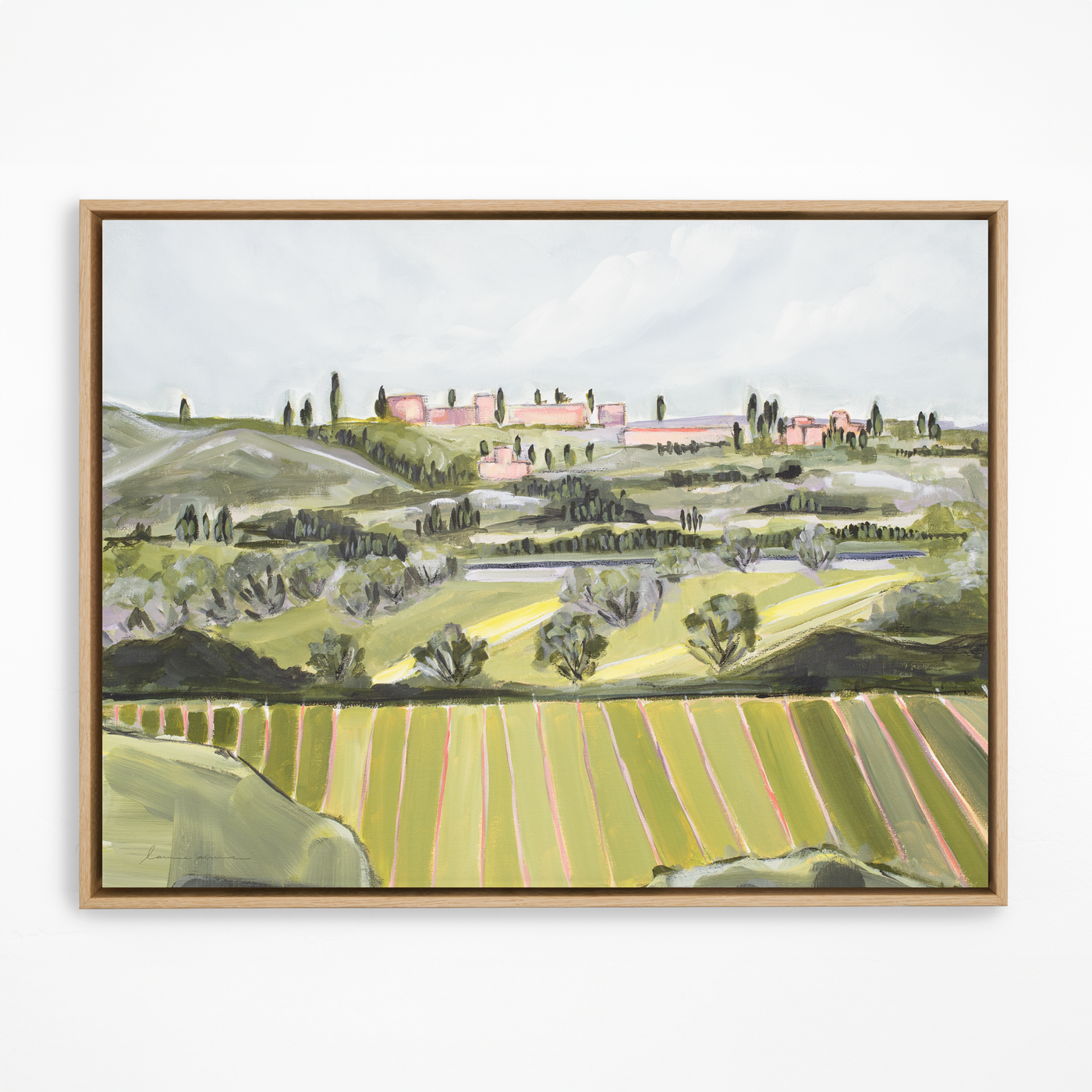 "Tuscan Hills" Art Print