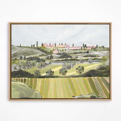 "Tuscan Hills" Art Print