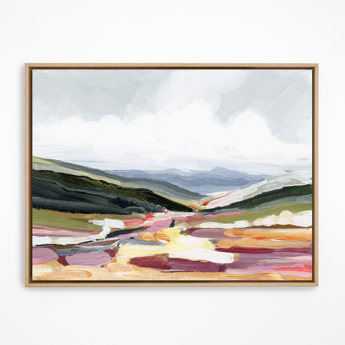 "Vibrant Valley" Art Print