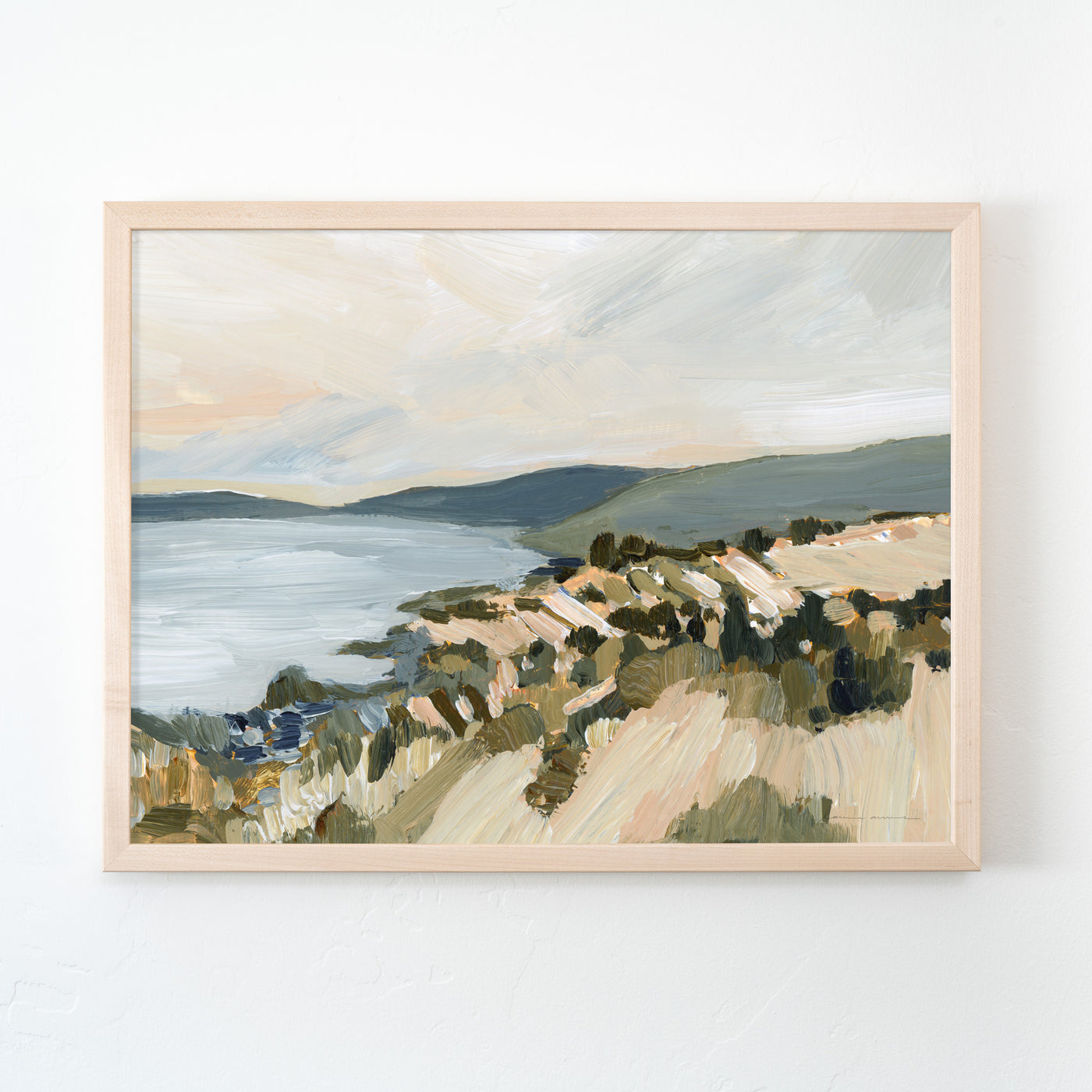 "Windy Coast" Art Print