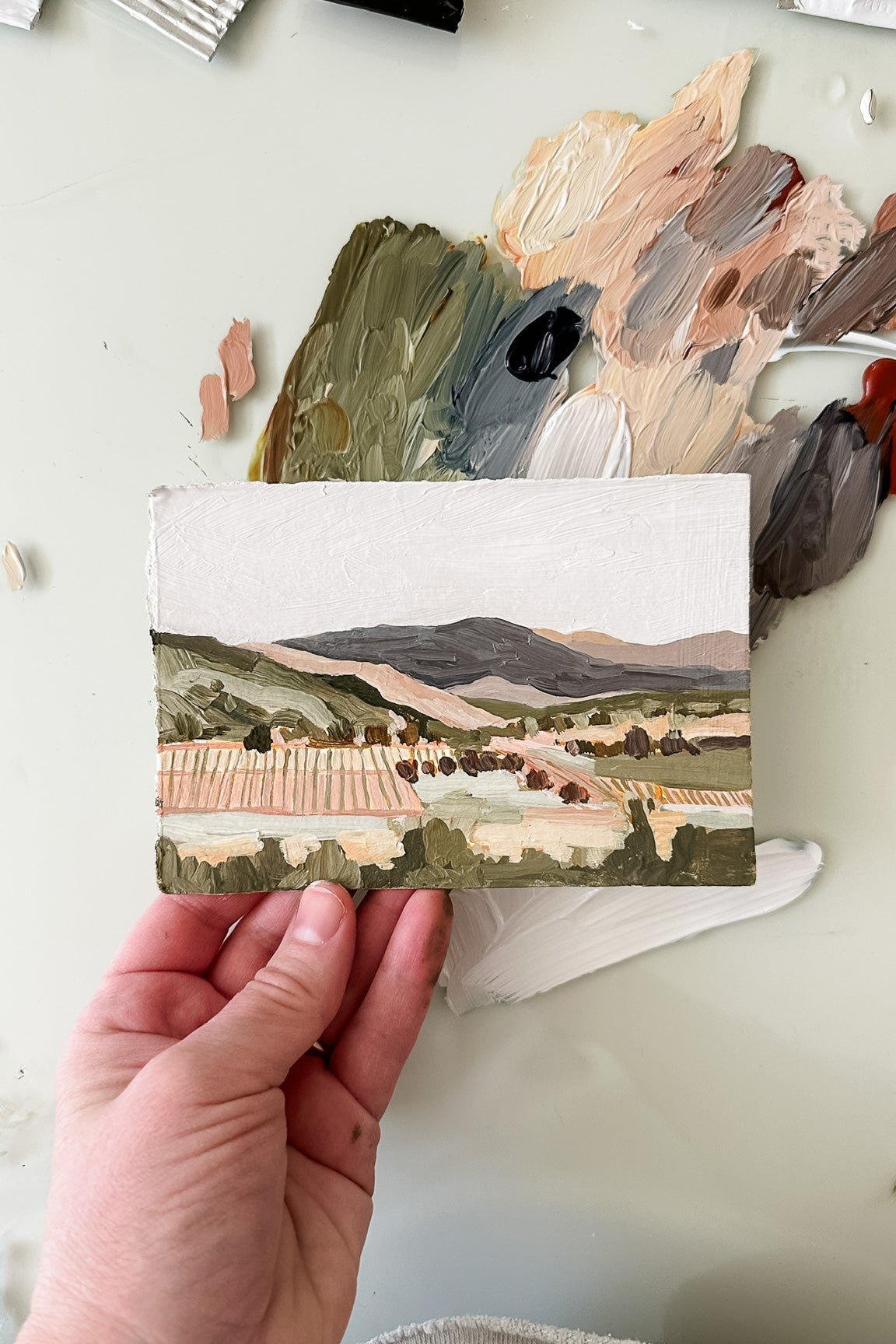 "Napa" Tiny Landscape